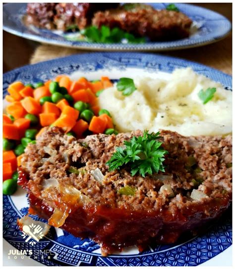 Classic Southern Meatloaf Recipe - Julias Simply Southern