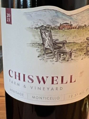 Chiswell Farm Vineyard Meritage Vivino US