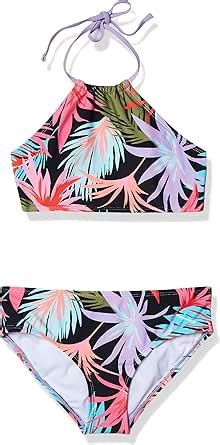 Amazon Kanu Surf Girls Mahina Beach Sport Halter Bikini 2 Piece Swimsuit Clothing Shoes