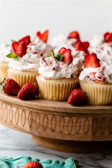 Strawberry Shortcake Cupcakes Sallys Baking Addiction