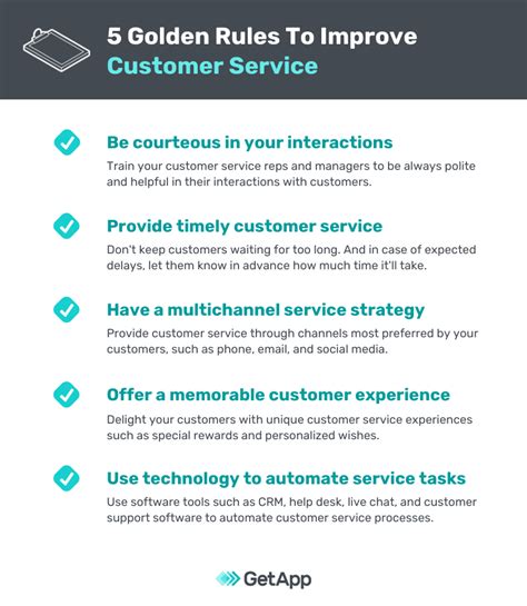 How To Improve Customer Service 5 Golden Rules