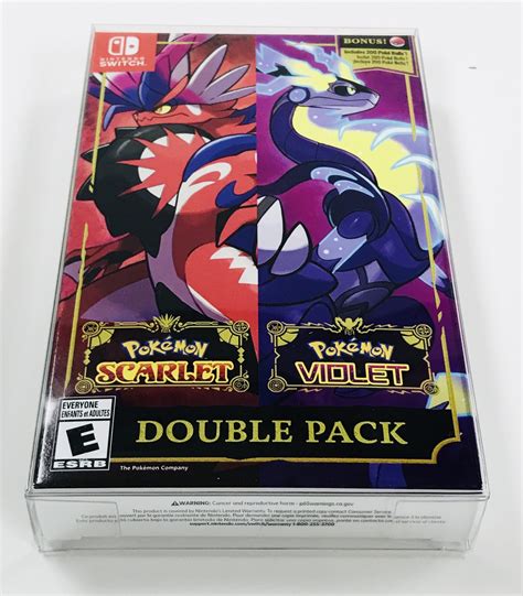 Pokemon Scarlet And Violet Double Pack Nintendo Switch – RetroProtection