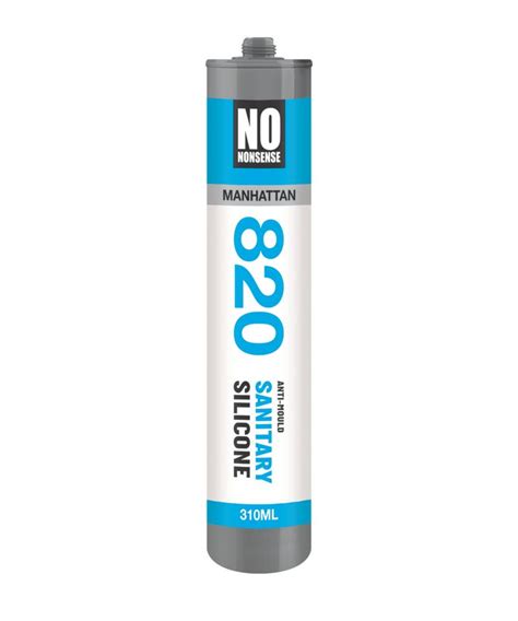 No Nonsense Sanitary Silicone Sealant Manhattan Grey Ml Screwfix