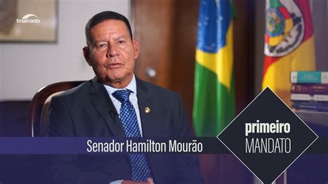 Eleito pelo Rio Grande do Sul Hamilton Mourão inicia mandato no Senado