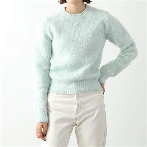 【楽天市場】ami Paris アミパリス セーター Brushed Crewneck Sweater Hks053028 レディース シャギーニット クルーネック 長袖 ブラッシュド