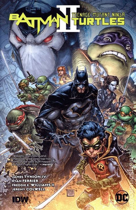 Batman Teenage Mutant Ninja Turtles Ii Tpb Dc Idw Comic Books