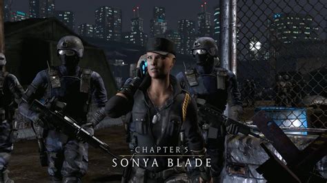 Mortal Kombat X Story Mode Chapter 5 Sonya Blade YouTube