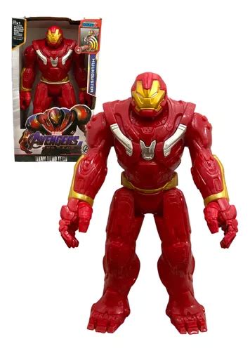 Boneco Homem De Ferro Hulkbuster Vingadores Articulado Led Frete grátis