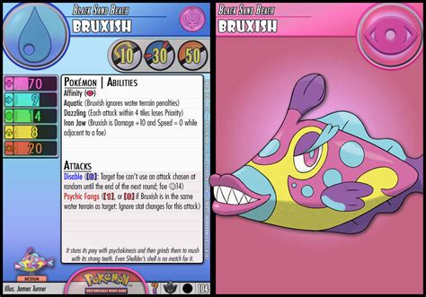 Bruxish by PokemonCMG on DeviantArt