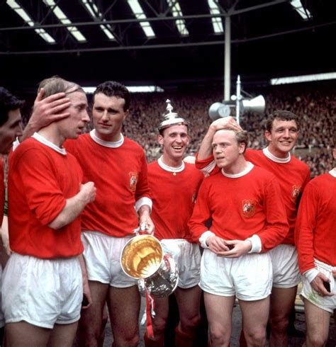 Manchester United Tony Dunne Bobby Charlton Noel Cantwell Pat