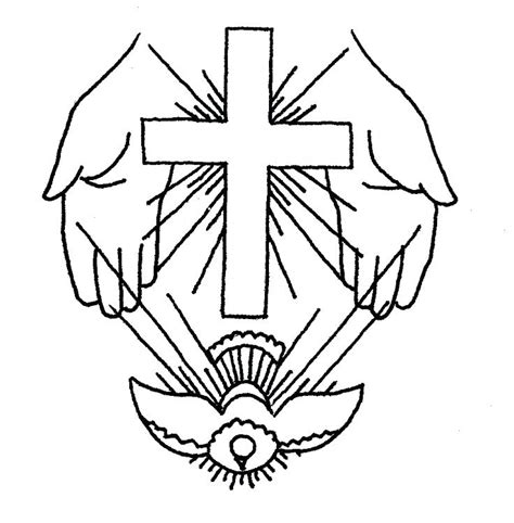 Holy Trinity Catholic Coloring Pages Coloring Pages