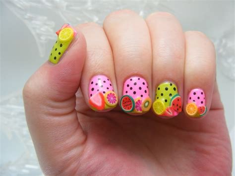 Diseño De Uñas Decoradas Con Frutas Decorados De Uñas