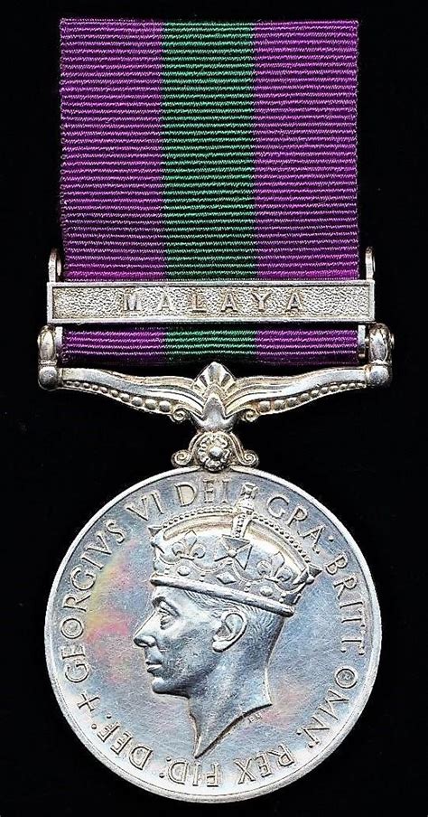 Aberdeen Medals General Service Medal Gvi Second Issue