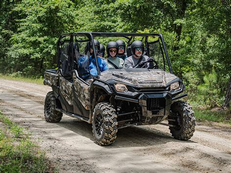 New 2024 Honda Pioneer 1000 6 Deluxe Crew Utility Vehicles In Warren