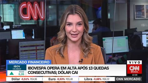 Ibovespa Opera Em Alta Ap S Quedas Consecutivas D Lar Cai Cnn