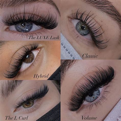 Fadlash Different Types Of Eyelash Extensions Eyelash Extensions