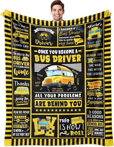 Amazon Sqovulw School Bus Driver Gifts For Men Women Bus Driver