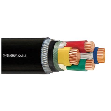 3 Core Medium Voltage Aerial Insulated Cable ABC Pressure Steel Wire