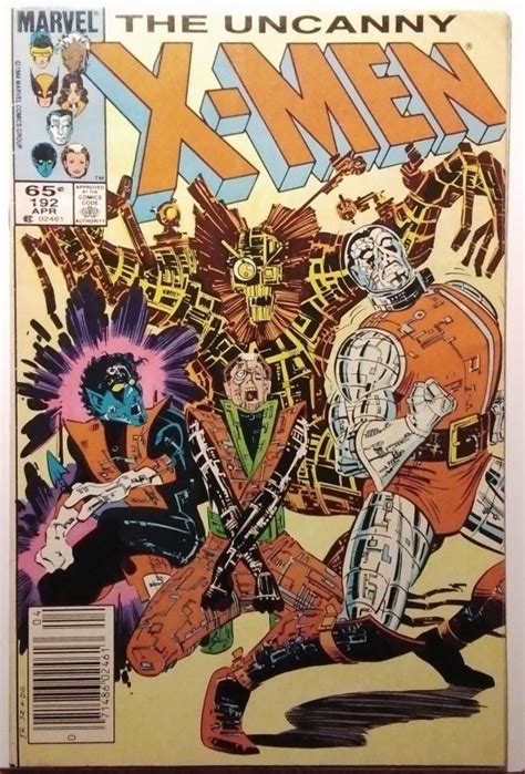 The Uncanny X Men Newsstand Comic Books Copper Age