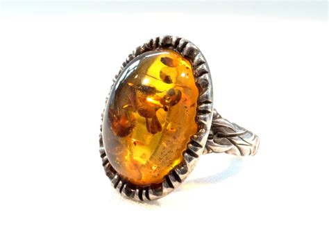 Art Deco Sterling Silver Ring Genuine by VintageArtAndCraft