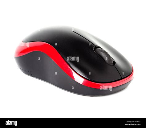 computer red mouse isolated Stock Photo - Alamy