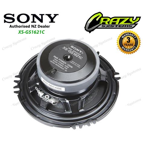 Sony XS GS1621C 6 5 2 Way 320W GS Series Component Speakers