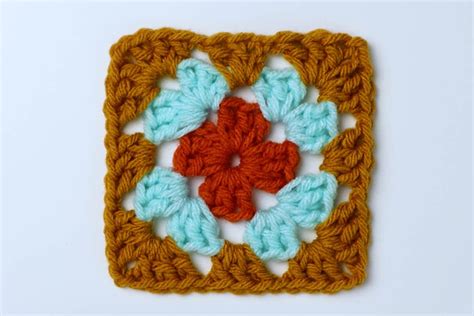 How To Crochet A Classic Granny Square For Beginners Step By Step Marching North