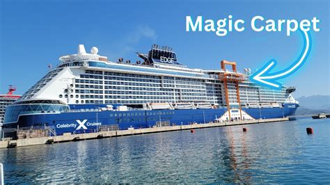 The Celebrity Edge Famous Magic Carpet Come Along With Us On A Magic