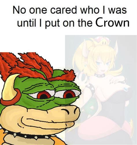 Press F Bowsette Know Your Meme