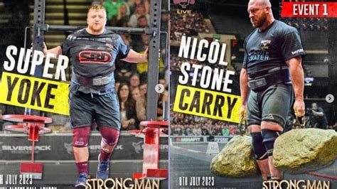 Giants Live Strongman Classic Events Revealed Fitness Volt