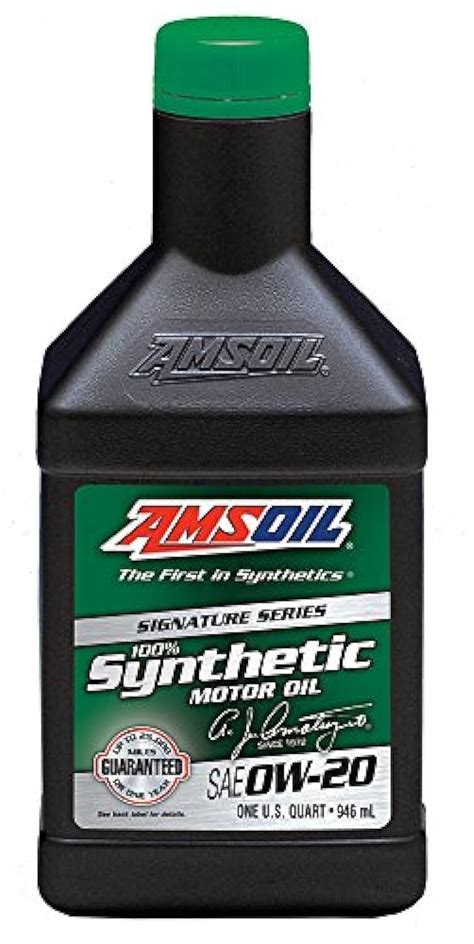 Amsoil Signature Series W Synthetic Motor Oil Api Sn Resource