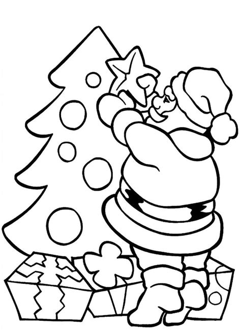 dibujos-para-colorear-santa-claus | Colorear imágenes