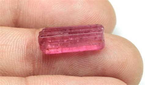 Tourmaline Rough Gemstone Pink Tourmaline Raw Loose Gemstone Etsy