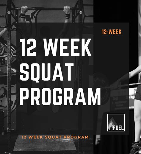 12 Week Squat Cycle Fuel Fitness Co