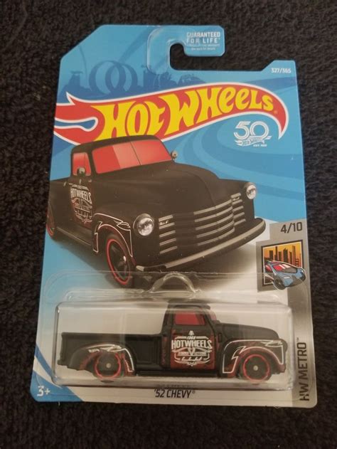 Hot Wheels 52 Chevy Pickup Hw Metro Hot Wheels Chevy Pickups Chevy