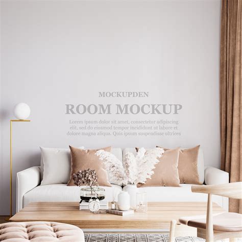 Free Room Mockup Psd Template Mockup Den