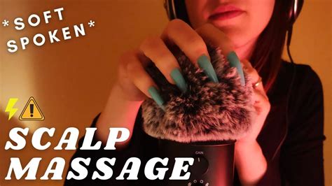 Asmr Fast And Aggressive Scalp Scratching Massage Mic Scratching With Fluffy Cover Youtube