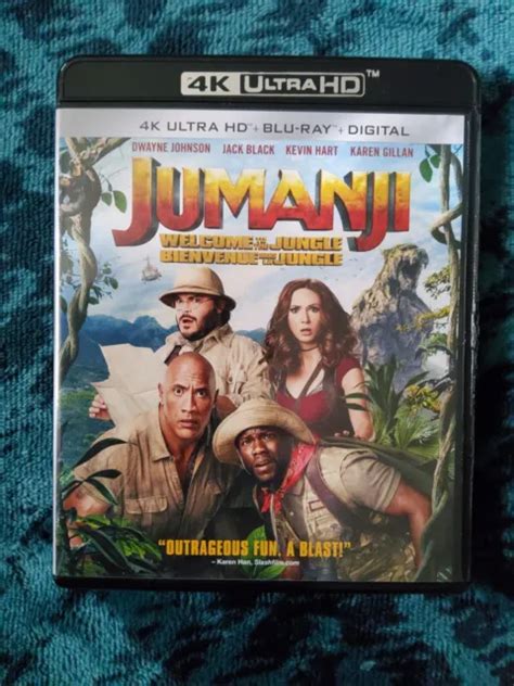 Jumanji Welcome To The Jungle Limited Edition 4k Ultra Hd Blu Rayblu