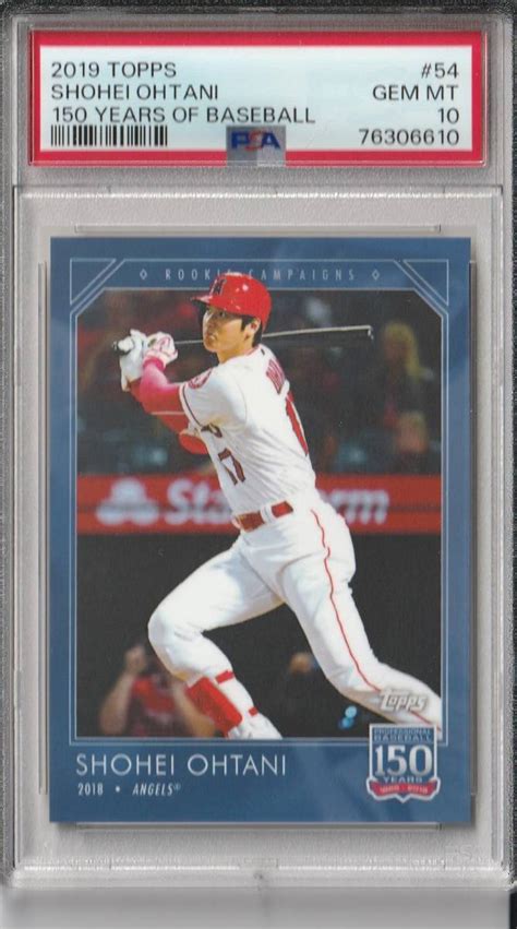 Yahoo オークション PSA10 2019 Topps 150 Years of Baseball 54 Sh