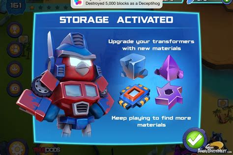 Angry Birds Transformers Major Update Adds Mission Portals And More Angrybirdsnest