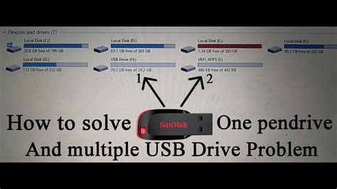 How To Solve One Pendrive And Multiple USB Drives Problem Merge