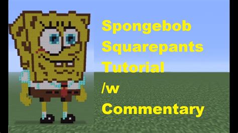 Minecraft 360 How To Build Spongebob Squarepants Remake Youtube