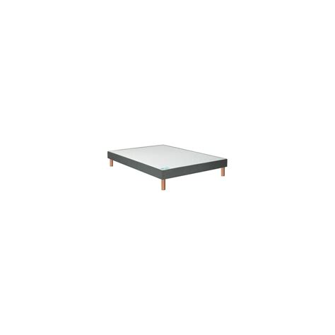 Sommier 160 X 200 Petit Dormeur Gris Beton 1620 à Prix Carrefour