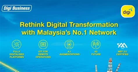 Digi Business Petronas Collaborate On Offshore Digital Transformation