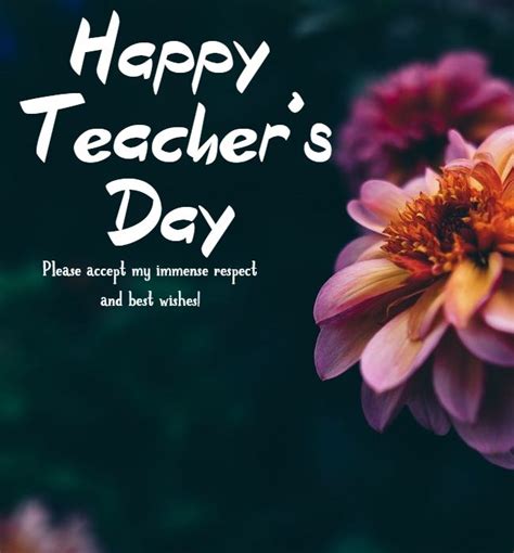 Coletar 74 Imagem Happy Teachers Day Wishes Br Thptnganamst Edu Vn