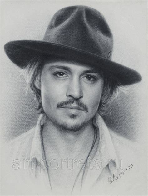 Johnny Depp Portrait By Drawing Portraits On Deviantart Portrait