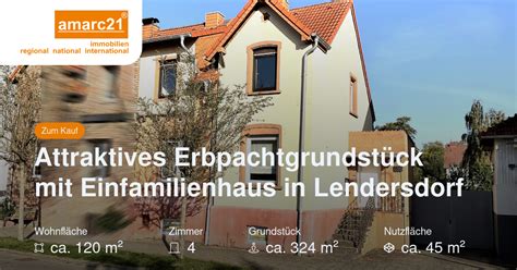 ERBPACHTGRUNDSTÜCK mit Einfamilienhaus in Lendersdorf