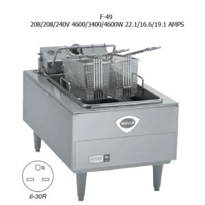 Wells F Countertop Single Pot Electric Fryer Lb V