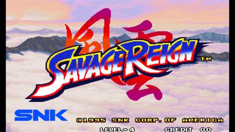 Savage Reign Fu Un Mokushiroku Kakutou Sousei Arcade Playthrough