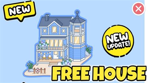 Free Coastal Villa Unlock All House Toca Boca Free Code Toca Boca